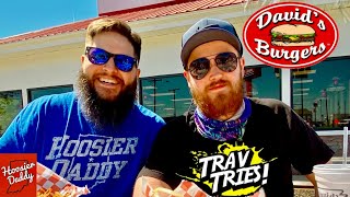 David’s Burgers Review | Collab w/ @TravTries