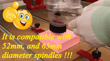 NymoLabs 2-in-1 65mm & 52mm CNC Dust Shoe  is Coming Soon