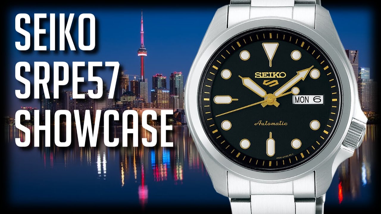 Seiko SRPE57 Showcase - YouTube