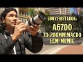 Sony a6700 camera, FE 70-200mm F4 Macro G OSS II lens, ECM-M1 mic [Vlog + Honest Review]