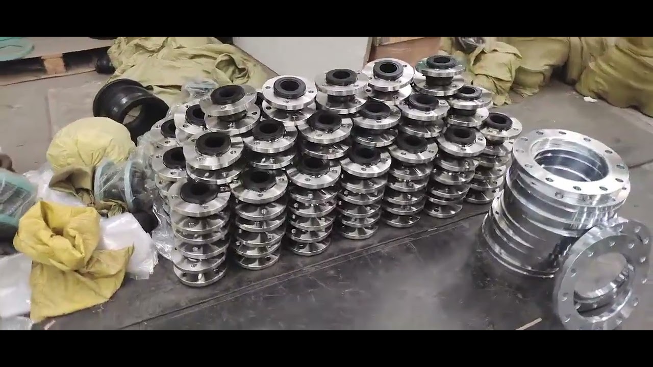 Stainless steel flange rubber expansion joint shipped!