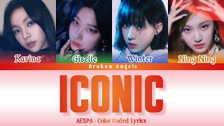 Aespa (에스파) - Iconic [Color Coded Lyrics] Sub Han/Rom/Eng/Indo (Lirik Terjemahan Sub Indo)