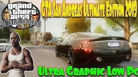 How to install high graphic mod in GTA san andreas for low end pc||By FoxMaze