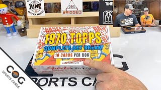 1970 Topps Baseball Cards Set Break Box Midweek Video with Giveaway