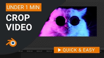 Blender Tutorial: How to Crop Video in Blender Video Editor