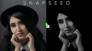 Black and White Portraits Photo Editing || Snapseed || Editing on Mobile || #geekphotoo #shorts