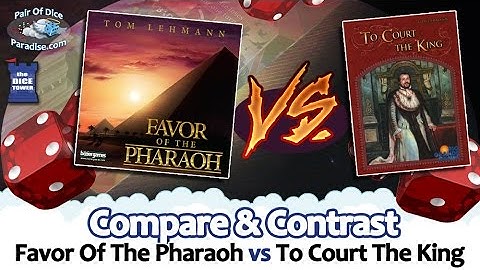 Favor Of The Pharaoh vs. To Court The King