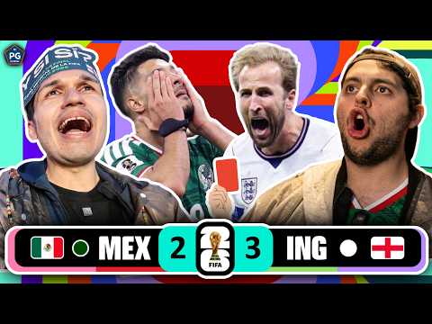 Mexico 2 England 3🔥United World Cup 2026 😱 Friends' Reactions 🔥 The Irony Club