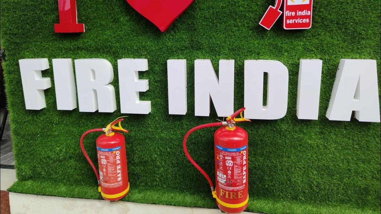 ABC TYPE FIRE EXTINGUISHER DEMO / FIRE INDIA SERVICES YouTube