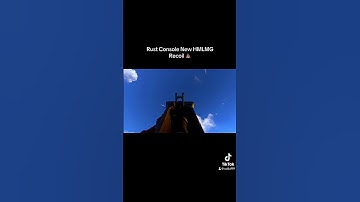 Rust Console New HMLMG recoil update…#shorts #rust #rustconsole