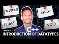 Data Types in C++ | Understanding Data Types in C++ Programming Tutorial