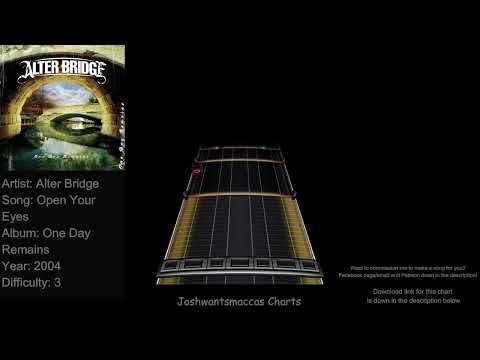 Alter Bridge - Open Your Eyes Drum Charts (Phase Shift Custom)