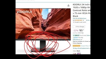 how to install Koorui monitor stand -  difficult stand install