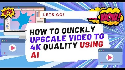 How to Upscale Video to 4K Quality with AI in 3 quick steps | Winxvideo