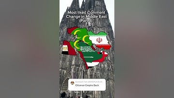 Most liked comment changes in middle East (part 3) #map #geography #mapping #world #HyperSaudi