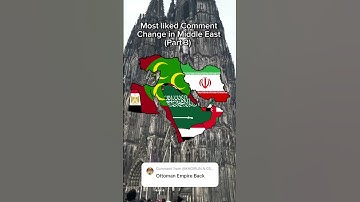 Most liked comment changes in middle East (part 3) #map #geography #mapping #world #HyperSaudi