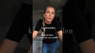 küchenzeilen/Siehabendirvielerzählet/HeinrichHeine#heine#liebe#lyrik#gedicht#poesie#literatur