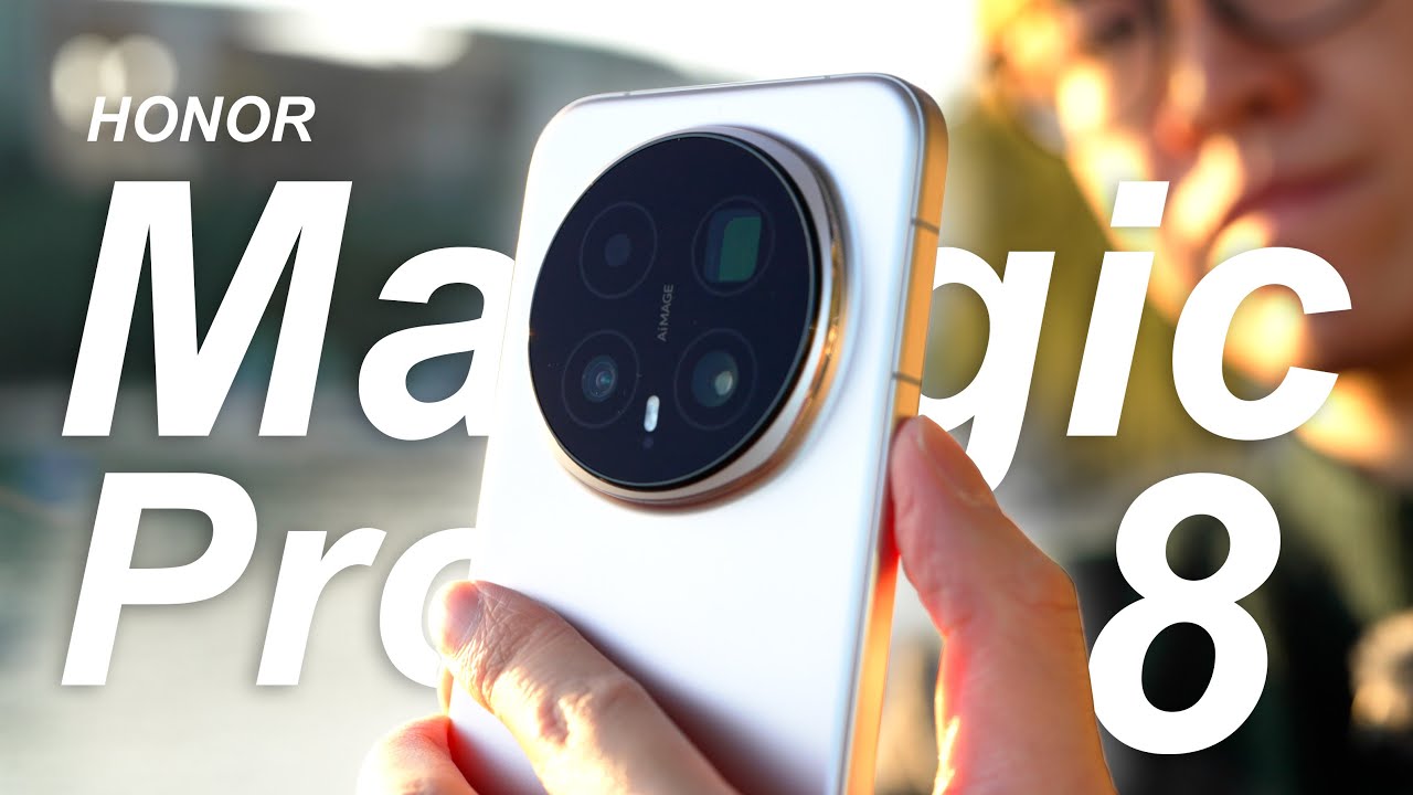 Honor Magic 8 Pro so tài camera và AI với các flagship khác