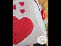 TUTORIAL PATCHWORK APLICACIÓN INVERTIDA SAN VALENTÍN