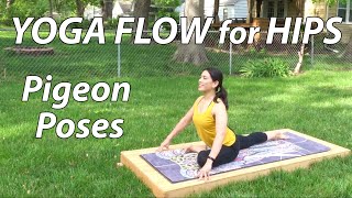 Hip Opening Vinyasa Yoga w/ Pigeon Poses | 40 Min Yoga Flow for Hips screenshot 5
