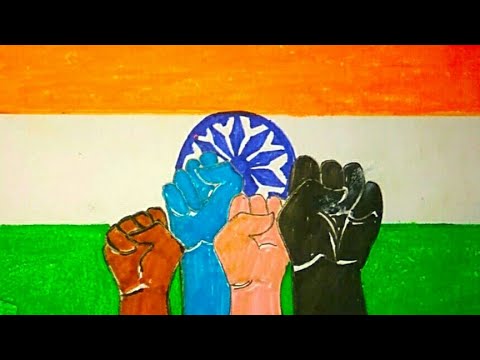 International Day of Democracy poster Drawing || Voters Day Drawing