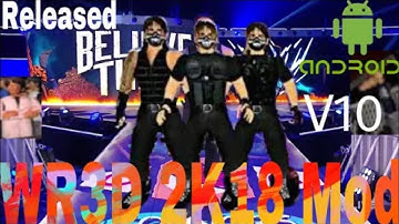WR3D 2K18 Mod (V10) with 11 Arenas # WWE By Gaming EXPERTS