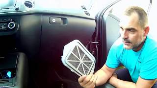 видео: Снятие бардачка и установка вентилятора печки в vw Tiguan картинка: Снятие бардачка и установка вентилятора печки в vw Tiguan