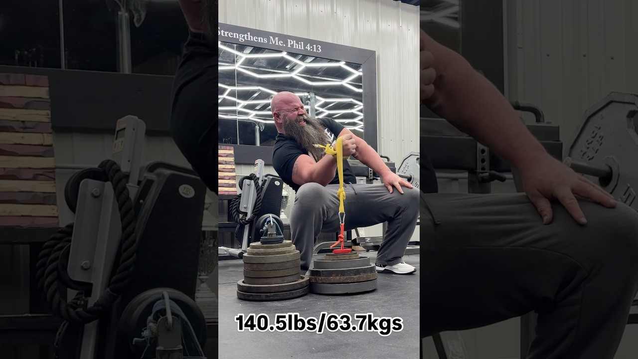 OTK RISER! 140.5lbs/63.7kgs I still have work to do! 
