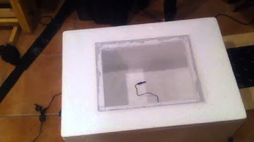 Home made reptile incubator