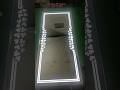 LED light mirror #reels #home#interiordesign #trending #shortsfeed #short #vairalmirror#led