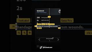 Item Tooltip UI in Roblox Studio..