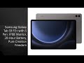 Samsung Galaxy Tab S9 FE+ with S Pen: IP68 Warrior, 20-Hour Battery, Pure Creation Freedom