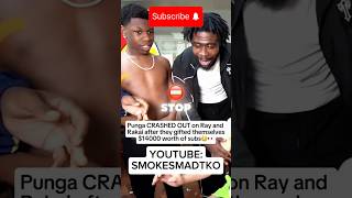 PUNGA CRASHED OUT ON RAY AND RAKAI AFTER THEY GIFTED THEMSELVES $14,000 WORTH OF SUBS 😳 #rakai #kai