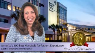Baptist Medical Center Beaches - 2015 Women's Choice Award - America's 100 Best