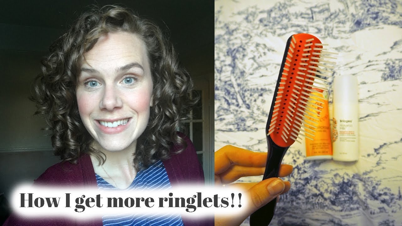 How I get more ringlets! My new & SIMPLER Wash Day Routine | Curly Girl Method