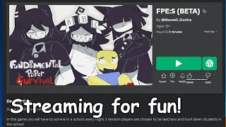 Streaming fpe:s for fun!
