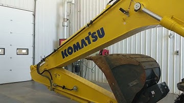 Flexxaire Reversing Fan on Komatsu PC210LC - 11 Excavator