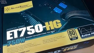 Fonte Semi-Modular Silverstone ET750-HG - Unboxing & primeiras impressões