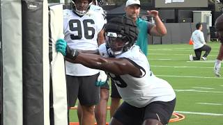 Ruke Orhorhoro brings tenacity and new energy to defensive line for the Jaguars