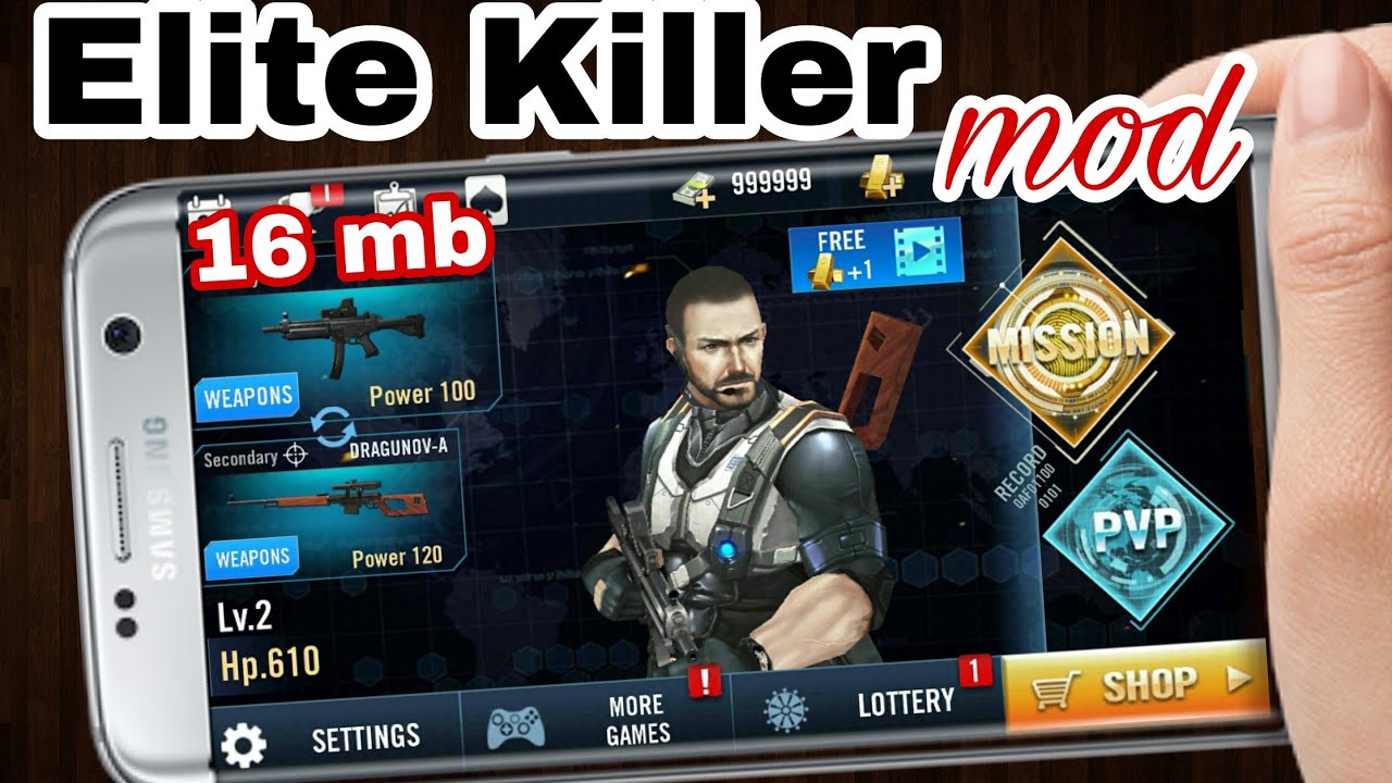 Elite Killer mod {16 mb} only with Gameplay.