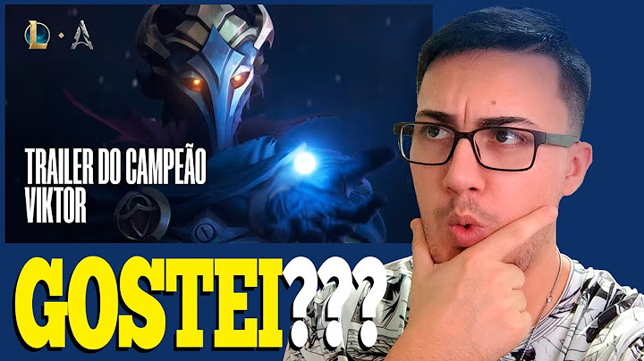 Ficou bom? React Viktor, o Arauto do Arcano | Trailer de Atualização do Campeão - League of Legends