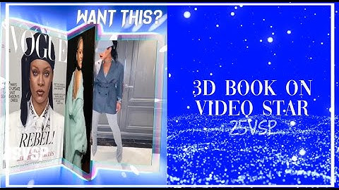 3d Book On Video Star