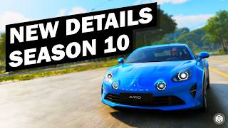 Motorfest SEASON 10 INFO DUMP! Alpine, New 1 HR Race and Stories Returning