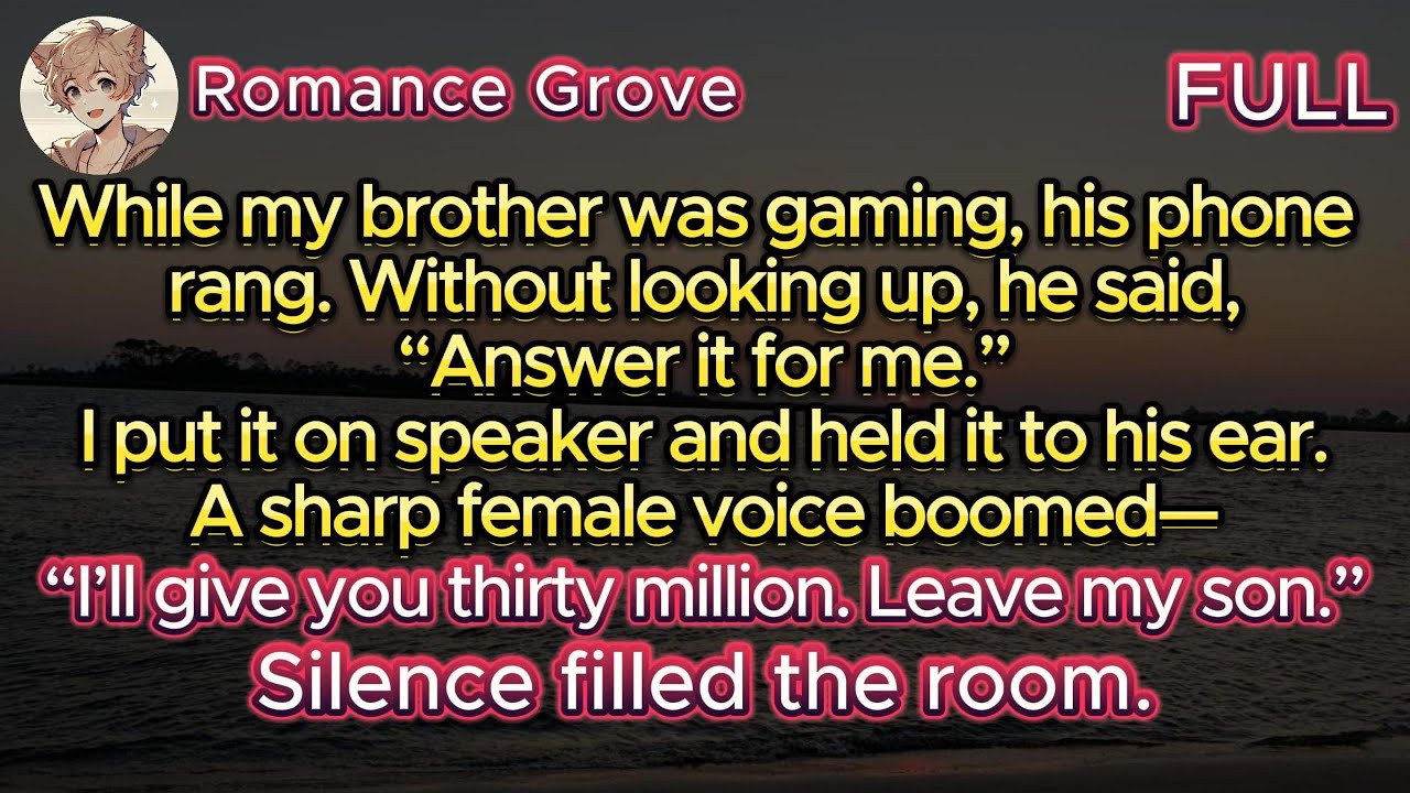 I picked up my brother’s call mid-game. ‘Thirty million—Leave my son.’ My whole family froze.