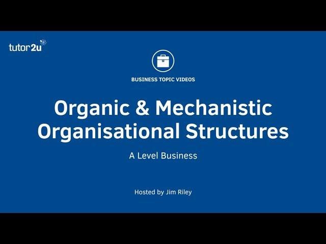 what is mechanistic structure