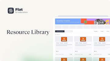 The Resource Library - Flat for Education