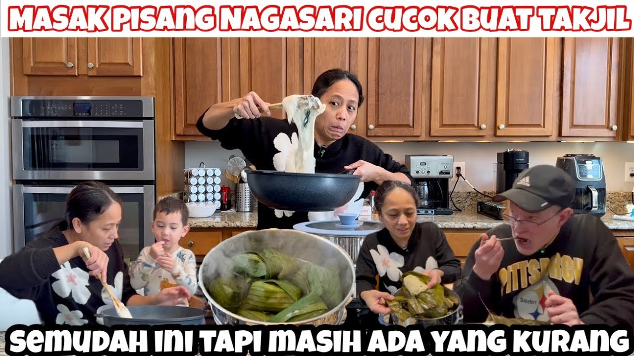 MASAK PISANG NAGASARI SESUAI REQUEST DARI PADA TEMAN TEMAN CUCOK BUAT CEMILAN TAKJIL BUKA PUASA