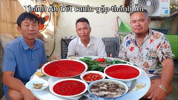 Thánh Ớt.Gặp Thánh Ăn Tiết Canh.Lòng Lợn Tiết Canh | Biển Nguyễn ngọc NB 