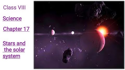 Class VIII Science 19 09 2020 by Ms Mridulata Upadhyay (Chapter 17 Stars and the Solar System)