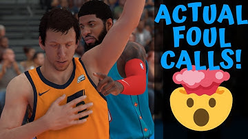 NBA 2K19 Gameplay Sliders #10 : Realistic Foul Settings!! Shooting, Reaching, Charge/Block & More!